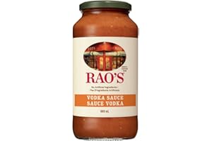Rao's Homemade Vodka Sauce | Creamy Italian Pasta Sauce | Parmigiano Reggiano & Pecorino Romano | No Added Sugar | Keto Frien