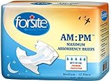 Forsite AM PM Maximum Adult Briefs Medium