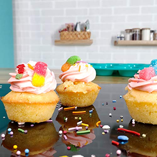 6 Silicone+Muffin+Pan+Cupcake+Approved