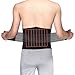 8 Splints Stabilizing Lumbar Lower Back Brace and Support Belt with Dual Adjustable Straps and Breathable Mesh Panels by OasisSpace (L 31-38