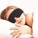 AGPTEK Sleep Headphones Eye Mask Ultra Soft with Built-in Audio Speaker, Adjustable Sleepphones Perfect for Insomnia Treatment, Bedtime, Travel and Meditation, Black
