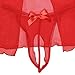 The victory of cupid Women Chemises Lingerie Mini Babydoll Sleepwear Strappy Lace Dress Red
