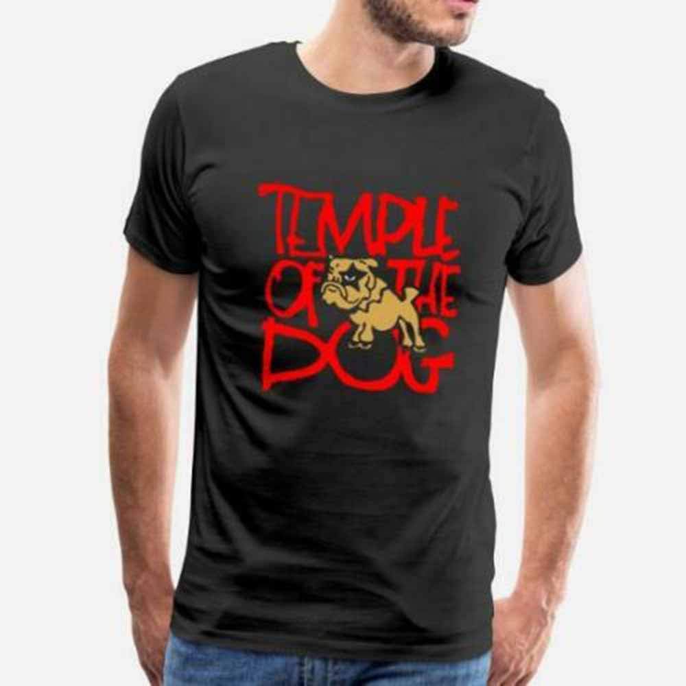 Temple of The Dog Album TShirt Vintage Gift for Men Funny Tee Black