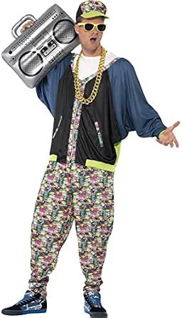 Amazon.com: Smiffys mens 80s Hip Hop 
