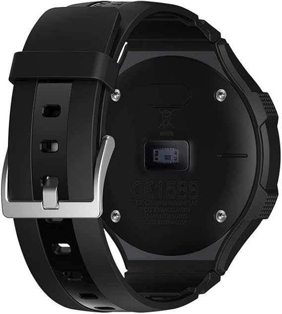 Alcatel OneTouch Vayamos Reloj pequeño/Medio - Smart Watch (Negro/Rojo)