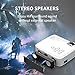 Projector Video Projector Support 1080P HD 180″ Big Screen Upgraded +60% Brighter Home Cinema Portable Projector with HDMI/USB/SD/AV/VGA Input for Mac/PC/TV/Movies/Gamesthumb 1