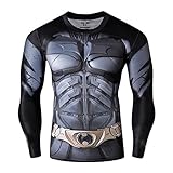 L&H Men's Super Body Riding shirts sweat-free Quick-dry Compression Long Sleeve Shirt