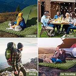 MOXILS Sleeping Pad Ultralight Inflatable Sleeping