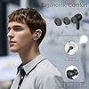 Wireless Earbuds, Bluetooth 5.1 Earphones with LED Display, IPX7 Waterproof in Ear Wireless Earphones, 40H Playtime…