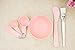 Girls Women Skin Care DIY Homemade Mask Bowl Mask Bowl Gauge Stick Brush Powder Puff Set Mask Mixing Tool Sets Bowl Stick Brush Gauge Cleaning Mat 6 in 1 Set Pink