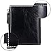 FT FUNTOR Small Wallet for Women Genuine Leather Bifold Compact RFID Blocking Small Womens Wallet with ID Window