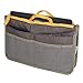 Leegoal(TM) Travel Cosmetic Pocket Insert Handbag Organiser Pouch Bag Insert Organizer, Gray
