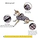 Speedy Pet Dog Rain Poncho Coat Jacket Puppy Waterproof Coat Dog Plaid Raincoat Outdoor Apparel Clothes