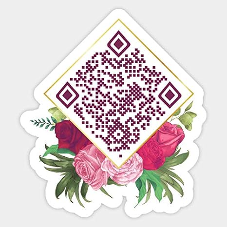 Amazon Com Izone La Vie En Rose Qr Code Sticker Graphic Decal Sticker Sticker Computers Accessories