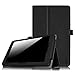 Fintie Nextbook Ares 8A Case - Slim Fit Premium Vegan Leather Folio Case Cover with Stylus Holder for Nextbook Ares 8A / Nextbook Ares 8 / Nextbook Flexx 8 / Nextbook 8 (Old Version) Tablet, Black
