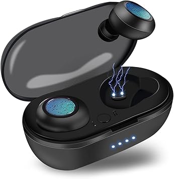 Auriculares Inalámbricos Bluetooth 5.0,Control Táctil ...