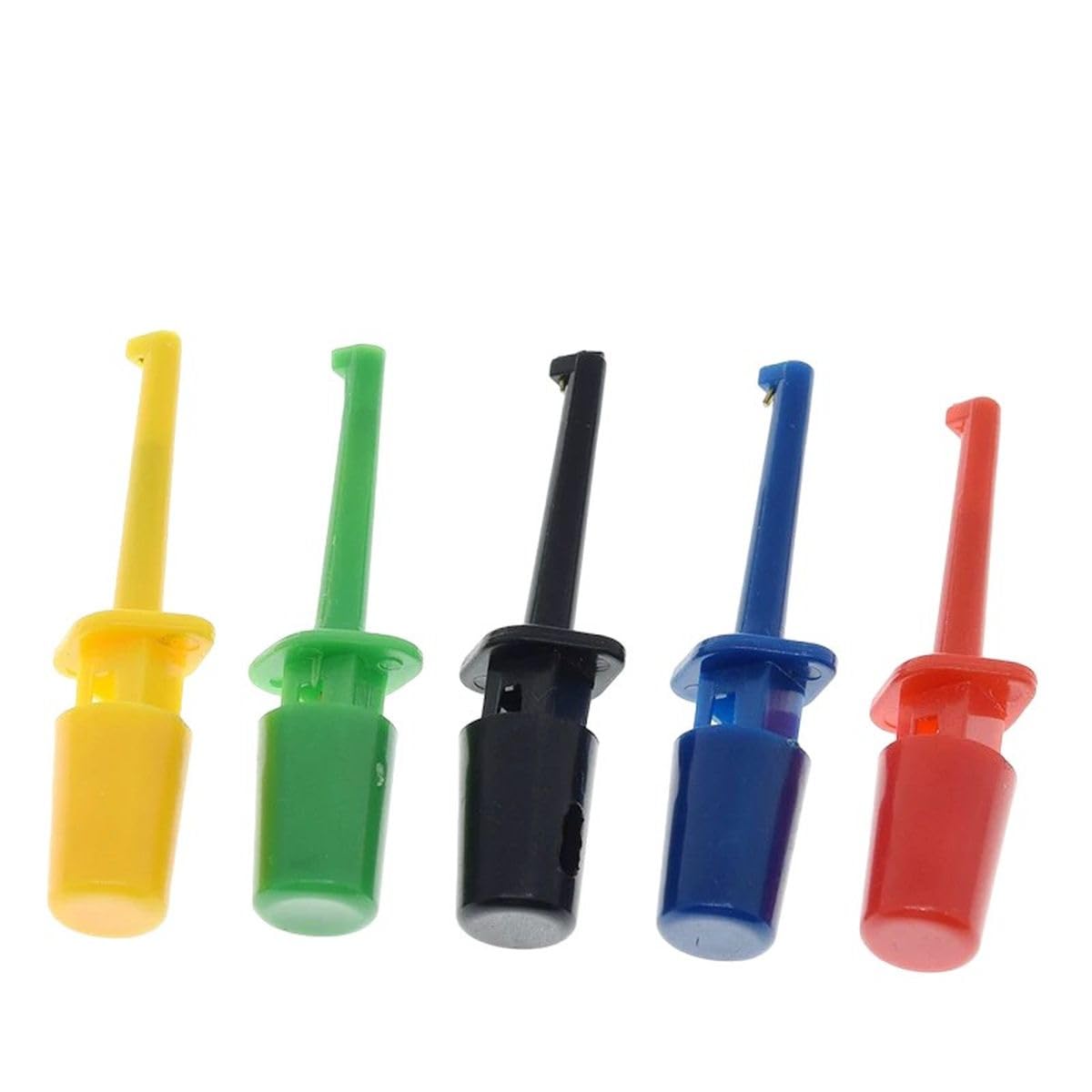 10Pcs Mini Single Test Hook Clip Test Probe for