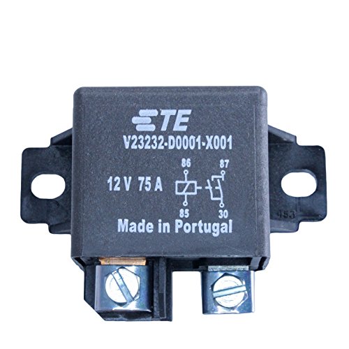 TE tyco 75 Amp High Current 12 Volt Automotive Relay SPST ... 72 volt wiring diagram 