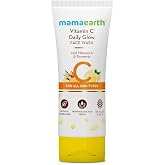 MAMAEARTH Vitamin C Daily Glow Face Wash with Vitamin C &amp; Turmeric 100ml