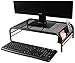 Mind Reader Monitor Stand, Monitor Riser for Computer, Laptop, Desk, iMac, Metal Mesh, Blackthumb 1