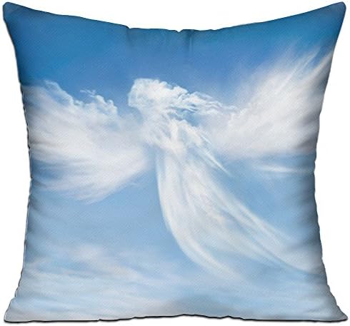 Angel In The Clouds Fashion Decorative Throw Pillow Deluxe Pillows 18" X 18"