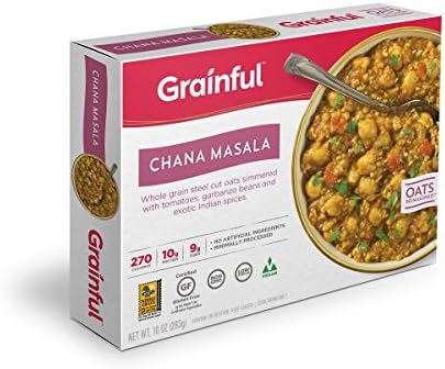 Grainful Chana Masala, 10 Ounce Entrée (Pack of 5)