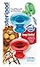 Steripod Kids Toothbrush Protector (2-Pack Red & Blue Glitter Pods) primary