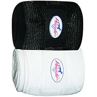 Professionals Choice Equine Combo Bandage Wraps Value Pack, Set of 4 (Universal Size, Black)