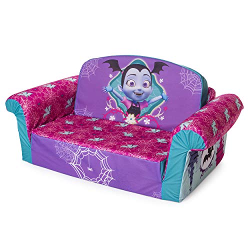 Marshmallow Furniture, Children's 2 in 1 Flip Open Foam Sofa, Disney's Vampirina, by Spin Master