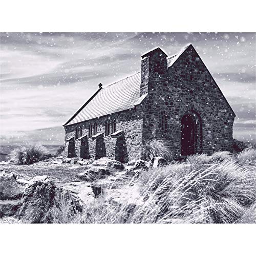 Church Good Shepherd Tekapo New Zealand Canvas Wall Art Print