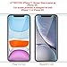 LK Screen Protector for iPhone 11 and iPhone XR 6.1'' Tempered Glass - 3 Pack (Easy Installation Tray) 9H Hardness, Case Friendly, HD Clear Film