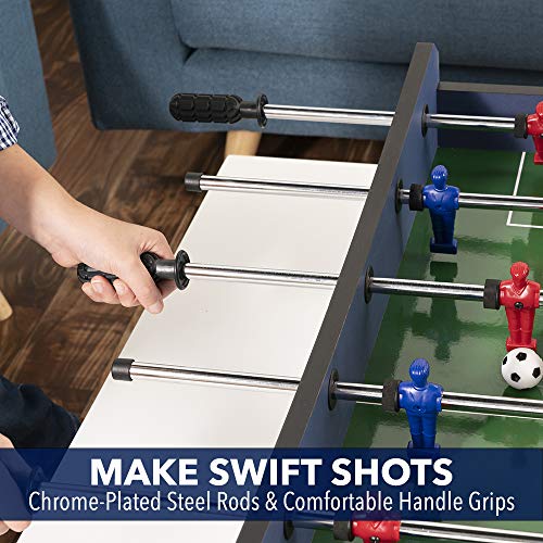 image for Sport Squad FX40 40 inch Table Top Foosball Table for Adults and Kids 