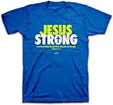 Kerusso Men's Jesus Strong Christian T-Shirt