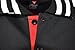 SCREENSHOTBRAND-S11833 Mens Hipster Hip-Hop Premium Tees - Stylish Fashion Rose Flower Embroidery Striped Polo T-Shirt - Black-Medium