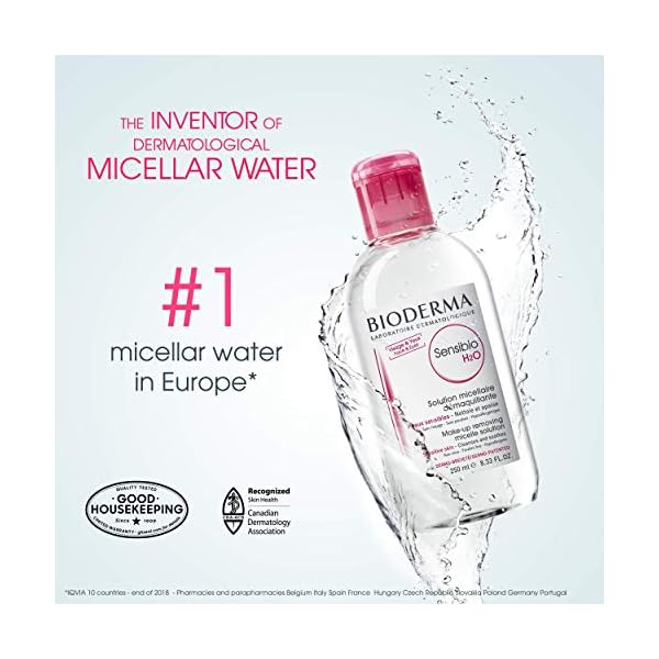 Bioderma Sensibio (*Crealine) H2O Make Up Removing Micelle Solution, 500 ml