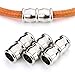 Linsoir Beads Hole Size 6mm Strong Durable Magnetic Clasps Jewelry Accessories Connector Pack of 10