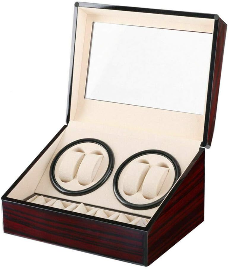 Watch Winder Box Case Gift Anniversary 4+6 Grids MarkUK