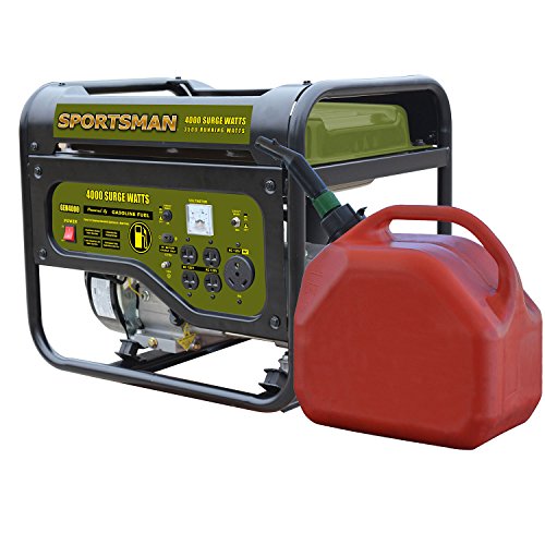 Sportsman GEN4000C, 3500 Running Watts/4000 Starting Watts, Gas Powered Portable Generator