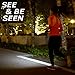 Knuckle Lights Colors – Night Running Lights for Runners and Walkers. Bright Flood Beams Light Your Entire Path. Great Dog Walking Light and Running Flashlight
