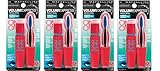 Maybelline Volum' Express 1 by 1 Waterproof Mascara #265 Blackest Black 4 pack
