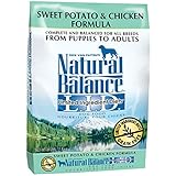 Natural Balance L.I.D. Limited Ingredient Diets Sweet Potato & Chicken Formula Dry Dog Food, 26-Pound