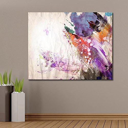 999Store Unframed Printed Abstract Canvas Painting (36X28 Inches)