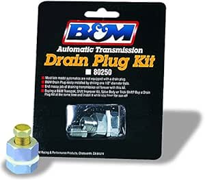 B&amp;M 80250 Automatic Transmission Universal Drain Plug Kit