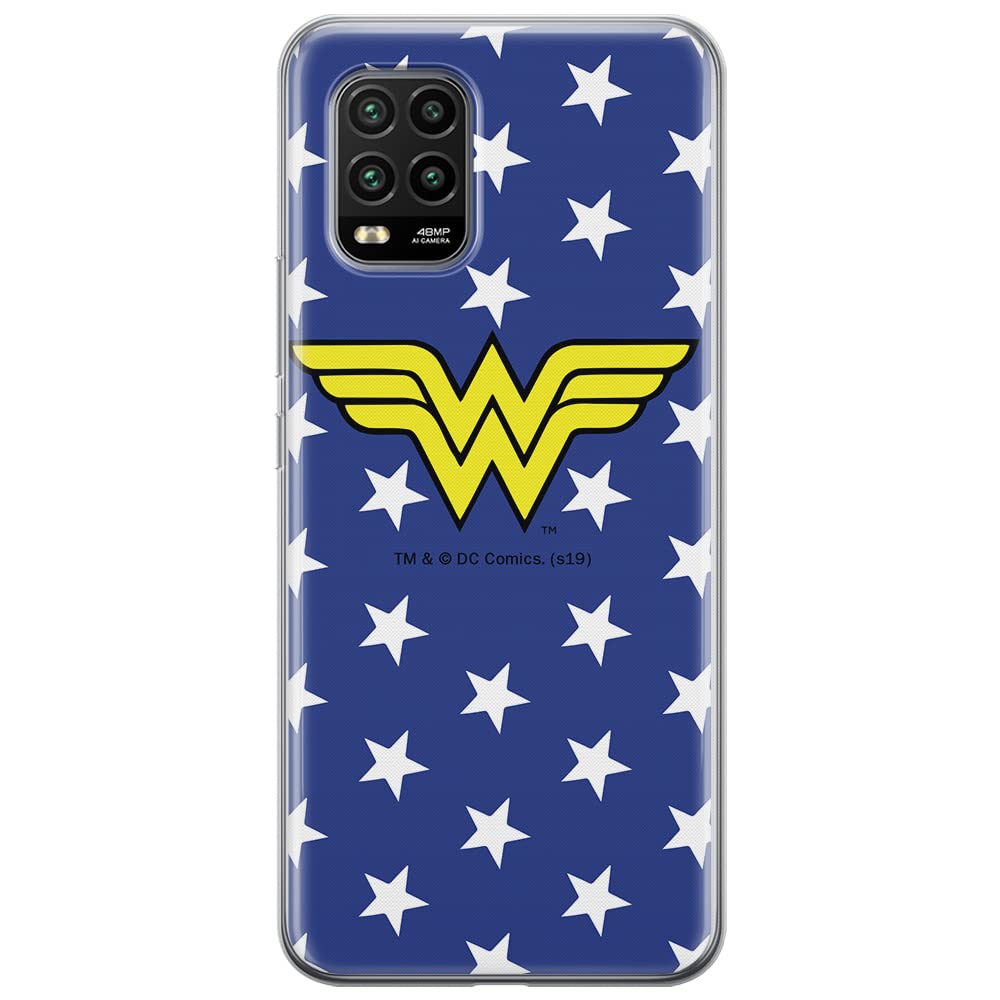 ERT GROUP mobile phone case for Xiaomi MI 10 LITE original and officially Licensed DC pattern Wonder Woman 006 optimally adapted to the shape of the mobile phone, case made of TPU