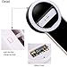 RC Selfie Ring Light for Phone, Selfie LED Light for iPhone Samsung Galaxy Huawei P9 iPad, Cellphone Photography Camera Video-Black