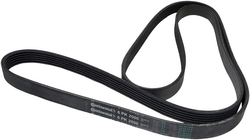 Contitech 6PK2000 V-Ribbed Belts, Black - Image 4