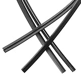AUDEW 2 X Universal 26 '' 6mm Car Frameless Windshield Wiper Rubber