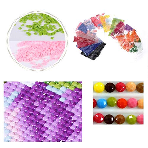 Cat Diamond Painting Kits for Adults Kids,Full Drill 5D Diamond Art by Number Embroidery Cross Stitch Kits DIY Canvas Oil Painting Rhinestones Diamond Pictures Craft for Home Wall Décor,16X12 Inch