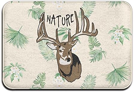 Musk Deer Vintage Inside Carpet,Welcome Doormat
