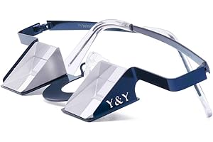 YY Vertical - Classic Belay Glasses Sturdy and Comfortable Belay/Prism Glasses for Rock Climbing Blue